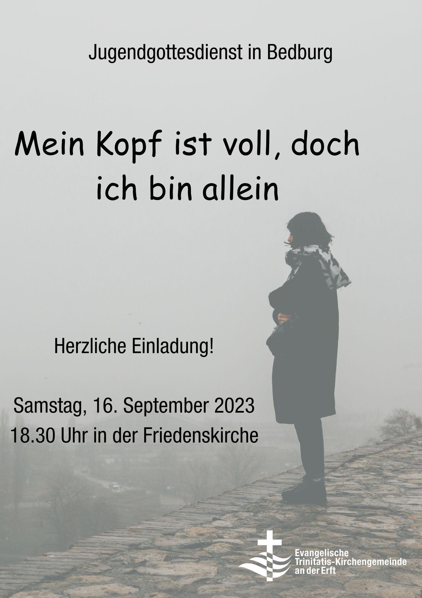 Mehr über den Artikel erfahren Herzliche Einladung zum Jugendgottesdienst