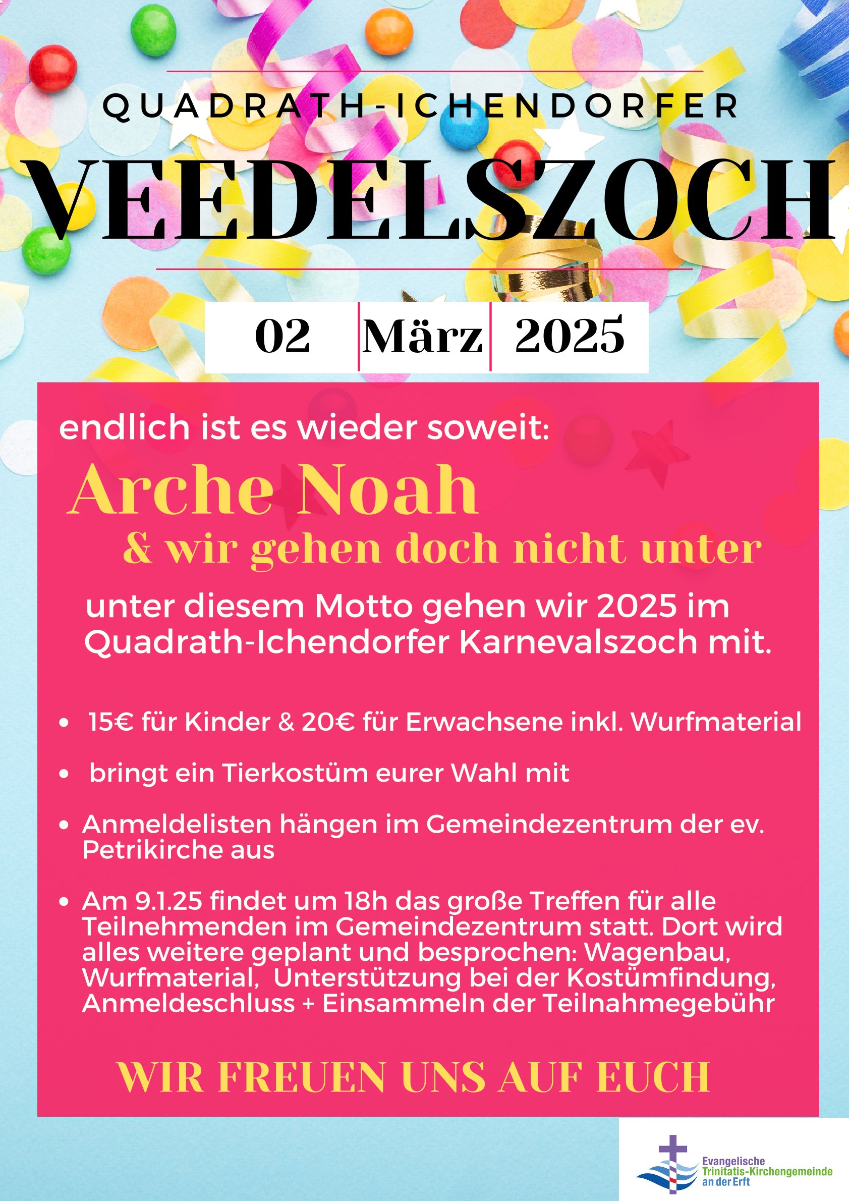 Mehr über den Artikel erfahren Geh doch mit – Quadrath-Ichendorfer Veedelszoch