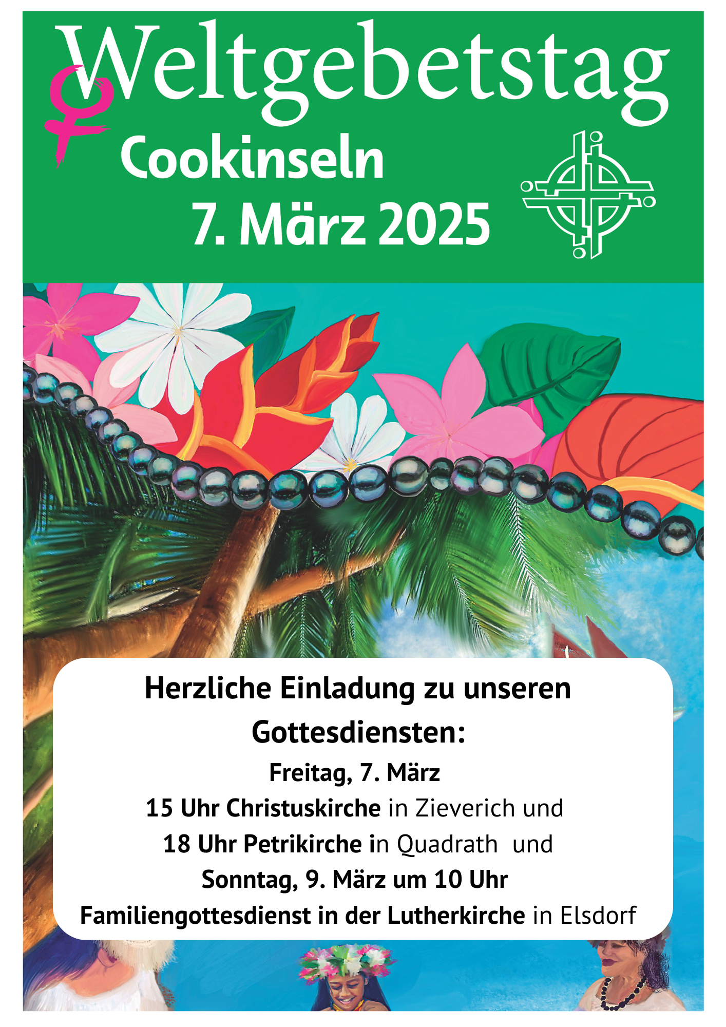 Mehr über den Artikel erfahren Einladung zum Weltgebetstag am 07. März 2025