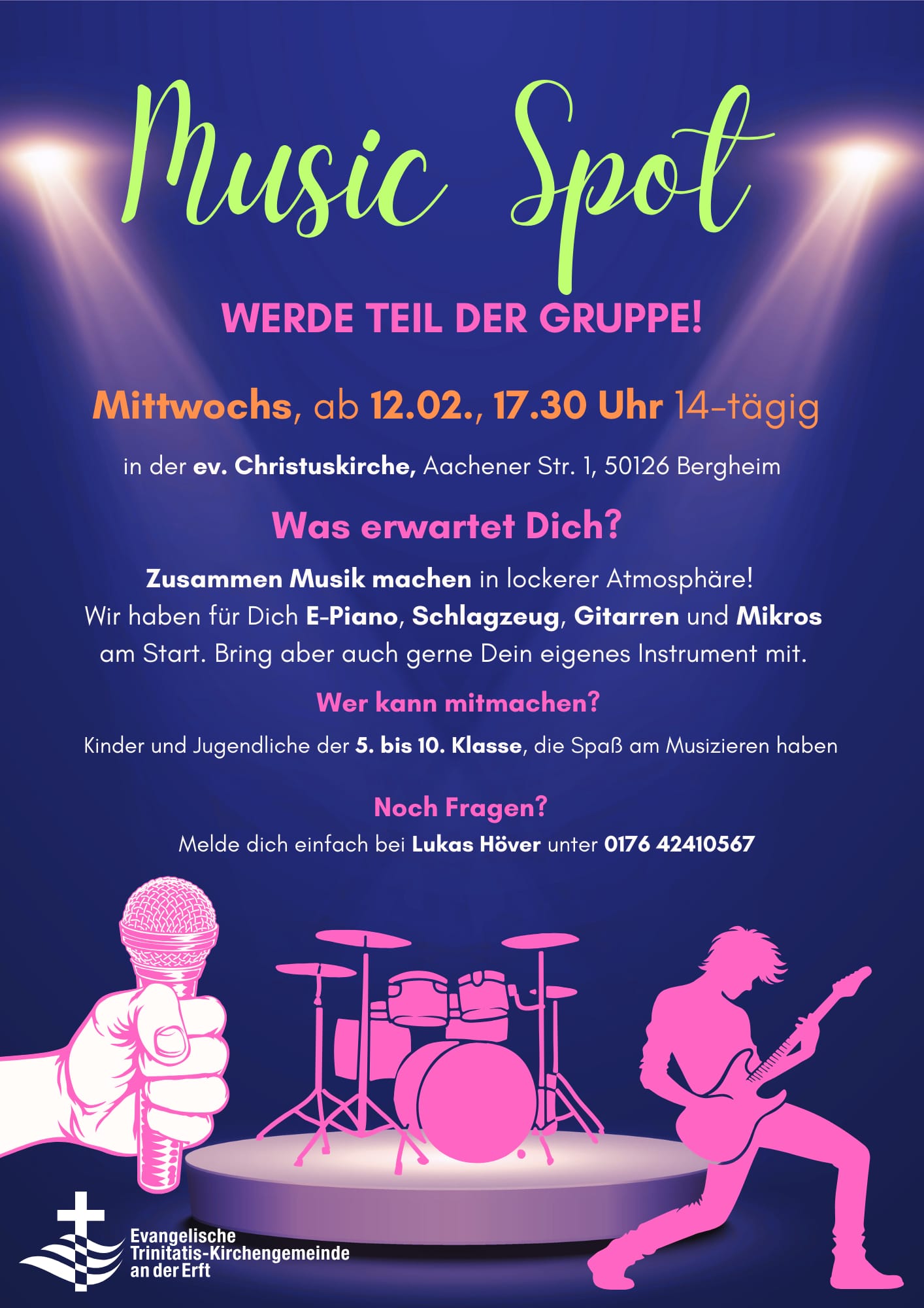 Mehr über den Artikel erfahren Neu: Music Spot in der Christuskirche